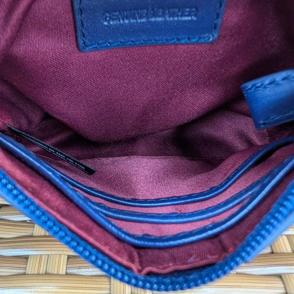 Union Jack Genuine Leather Wallet Pouch Bag Made For Historical Royal Palaces - Picture 10 of 12